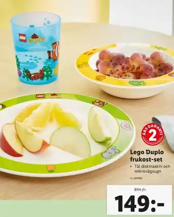 Lego Duplo frukost-set