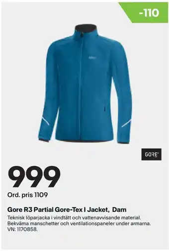 XXL Gore R3 Partial Gore-Tex I Jacket, Dam erbjuda