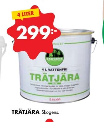 ÖoB Trätjära erbjuda