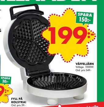 ÖoB Våffeljärn erbjuda