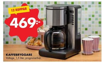 ÖoB Kaffebryggare erbjuda