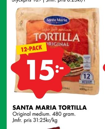 ÖoB Santa maria tortilla erbjuda