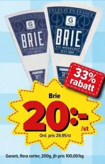 Östenssons Brie 200g erbjuda