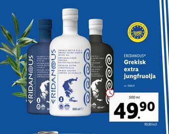 Lidl Grekisk extra jungfruolja erbjuda