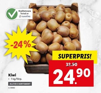 Lidl Kiwi erbjuda