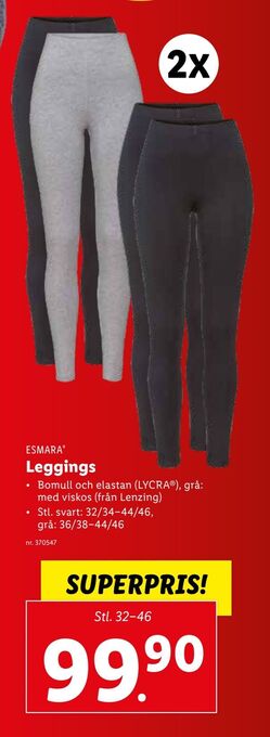 Lidl Leggings erbjuda