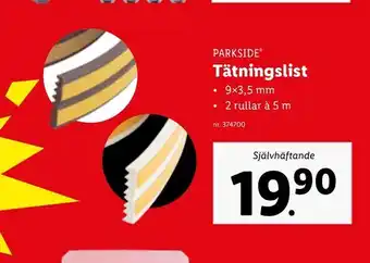 Tätningslist
