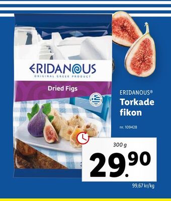 Lidl Torkade fikon erbjuda