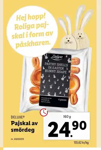 Lidl Pajskal av smördeg erbjuda