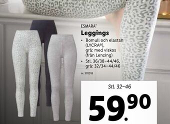 Lidl Leggings erbjuda