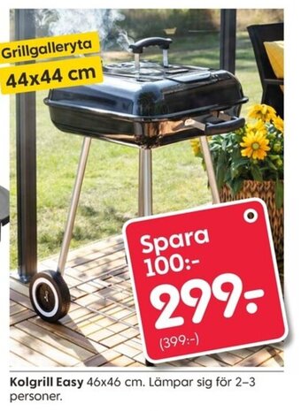 Rusta Kolgrill Easy erbjuda