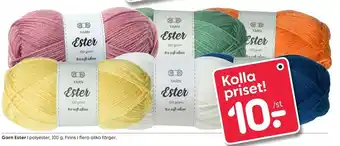 Rusta Garn Ester erbjuda
