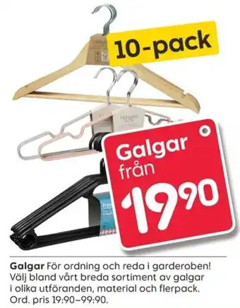 Rusta Galgar erbjuda