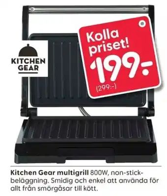 Rusta Kitchen Gear multigrill erbjuda