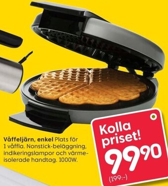 Rusta Våffeljärn, enkel erbjuda