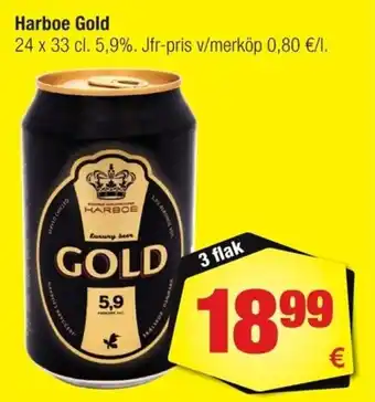 Calle Harboe Gold 24x33 cl erbjuda