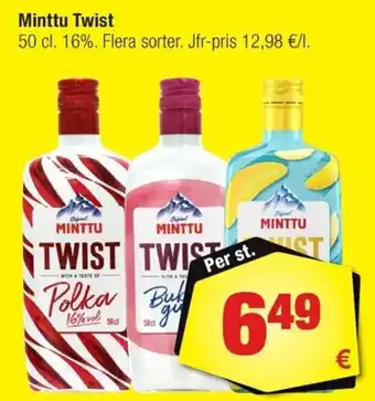 Calle Minttu Twist 50 cl erbjuda