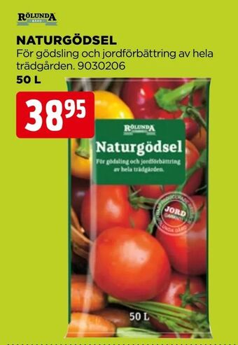 Jem&Fix Naturgödsel erbjuda