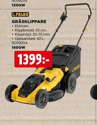 Jem&Fix Gräsklippare erbjuda