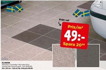Jem&Fix Klinker erbjuda