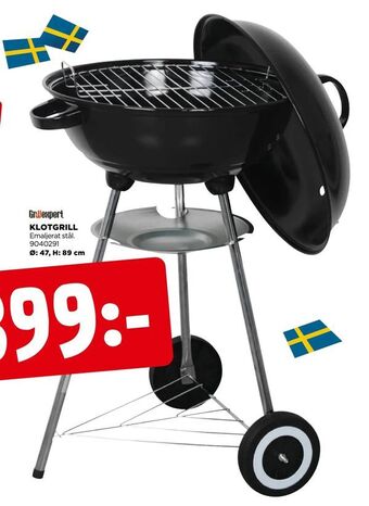 Jem&Fix Klotgrill erbjuda