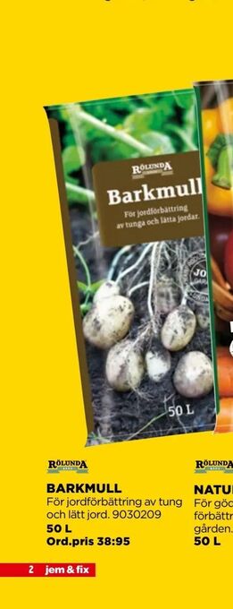 Jem&Fix Barkmull erbjuda