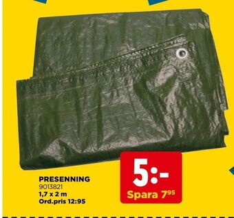 Jem&Fix Presenning erbjuda