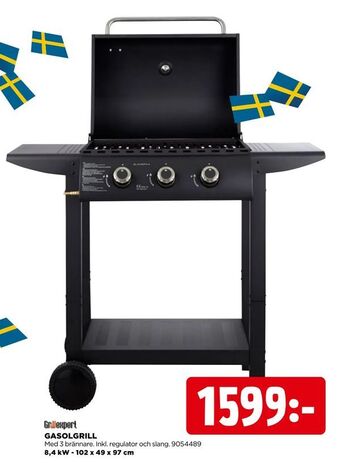 Jem&Fix Gasolgrill erbjuda