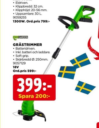 Jem&Fix Grästrimmer erbjuda