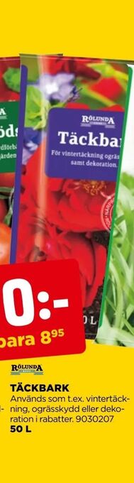 Jem&Fix Täckbark erbjuda