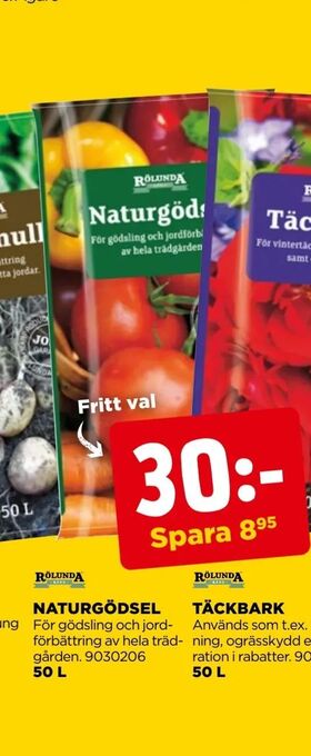 Jem&Fix Naturgödsel erbjuda