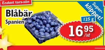 T-jarlen Blåbär erbjuda