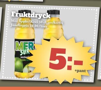 Bonum Matmarknad Fruktdryck erbjuda