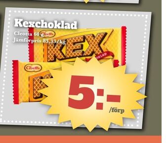Bonum Matmarknad Kexchoklad erbjuda