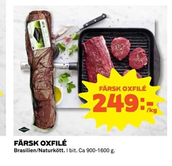 Coop Extra Färsk oxfilé erbjuda