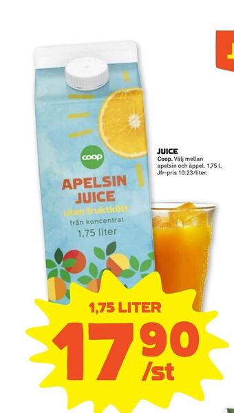 Coop Forum Juice erbjuda