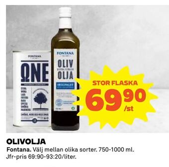 Coop Daglivs Olivolja erbjuda