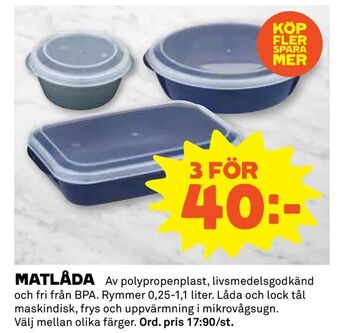 Coop Daglivs Matlåda erbjuda