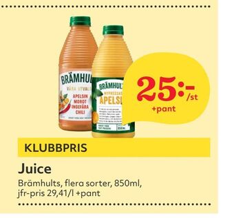 Hemköp Juice erbjuda