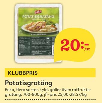 Hemköp Potatisgratäng erbjuda