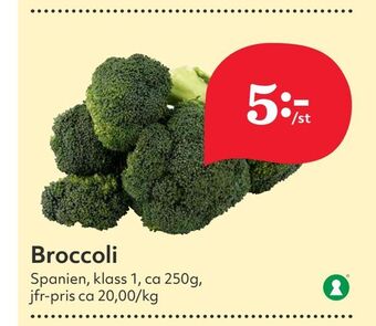Hemköp Broccoli erbjuda