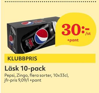 Hemköp Läsk 10-pack erbjuda