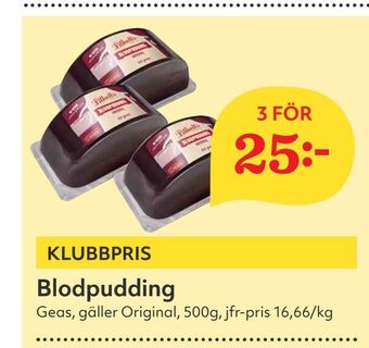 Hemköp Blodpudding erbjuda