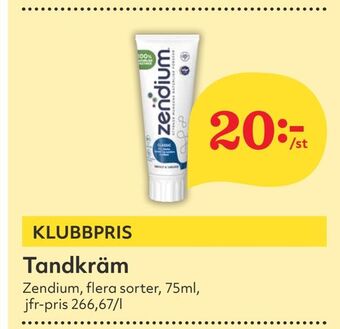 Hemköp Tandkräm erbjuda