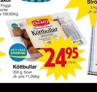 Matöppet Köttbullar erbjuda