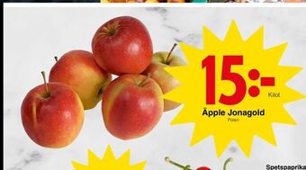 Matöppet Äpple Jonagold erbjuda
