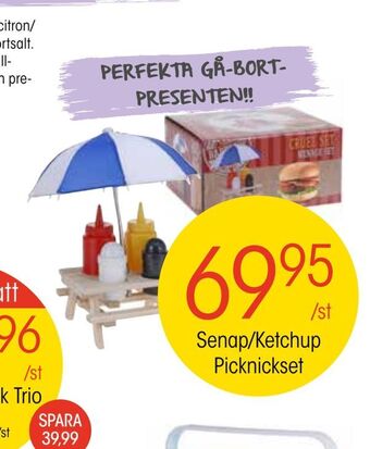 EKO Senap/Ketchup Picknickset erbjuda