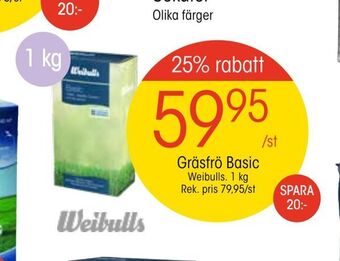 EKO Gräsfrö Basic erbjuda