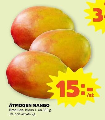 Stora Coop Ätmogen mango erbjuda