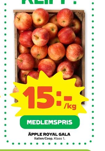 Stora Coop Äpple royal gala erbjuda